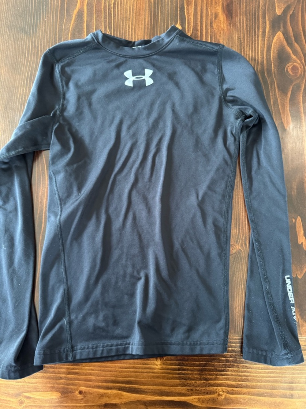 Youth medium base layer under Armour